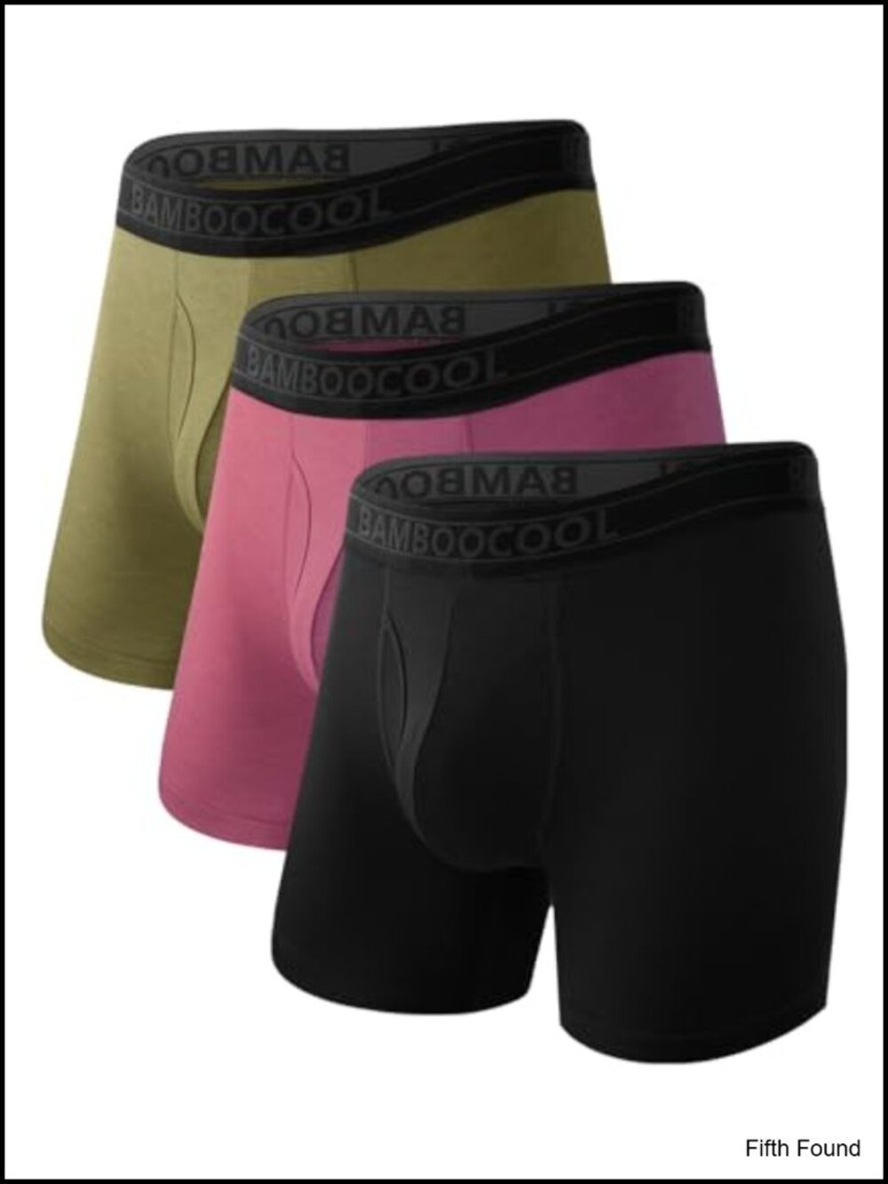 Men's Breathable Boxer Briefs 7-Pack Moisture-Wicking Fly Lightweight